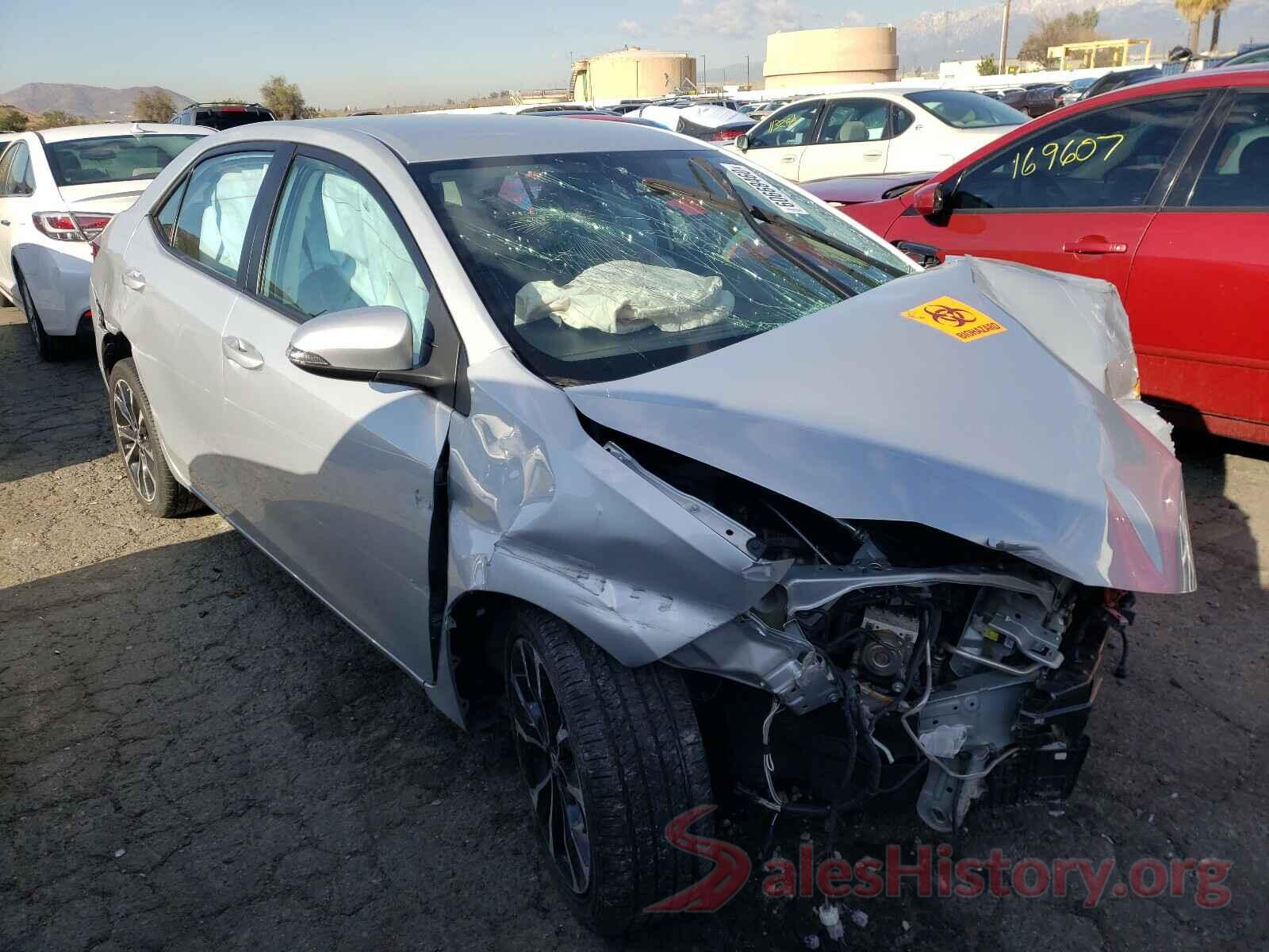 2T1BURHE7KC135454 2019 TOYOTA COROLLA