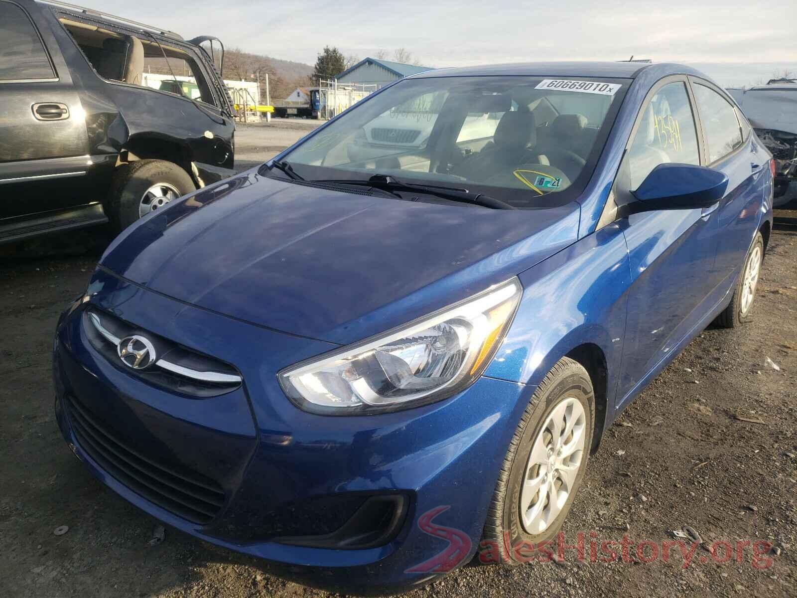 KMHCT4AE4GU078561 2016 HYUNDAI ACCENT