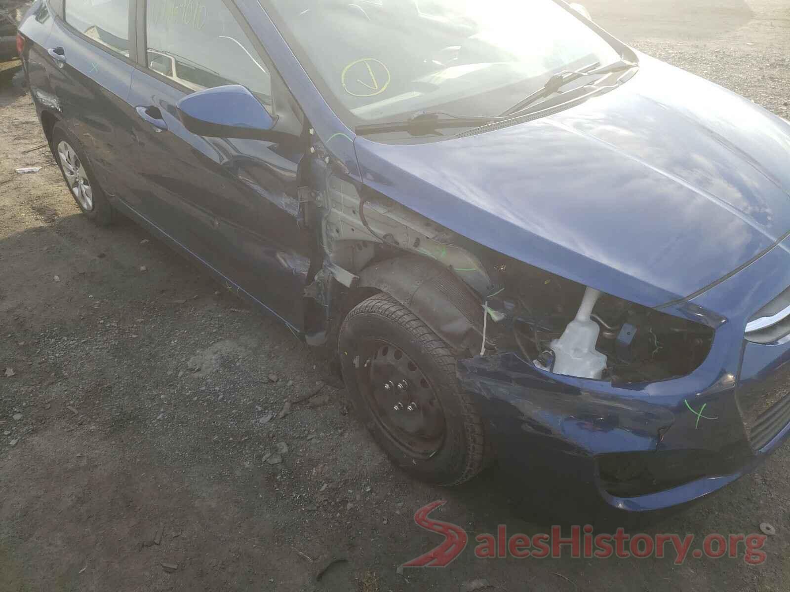 KMHCT4AE4GU078561 2016 HYUNDAI ACCENT