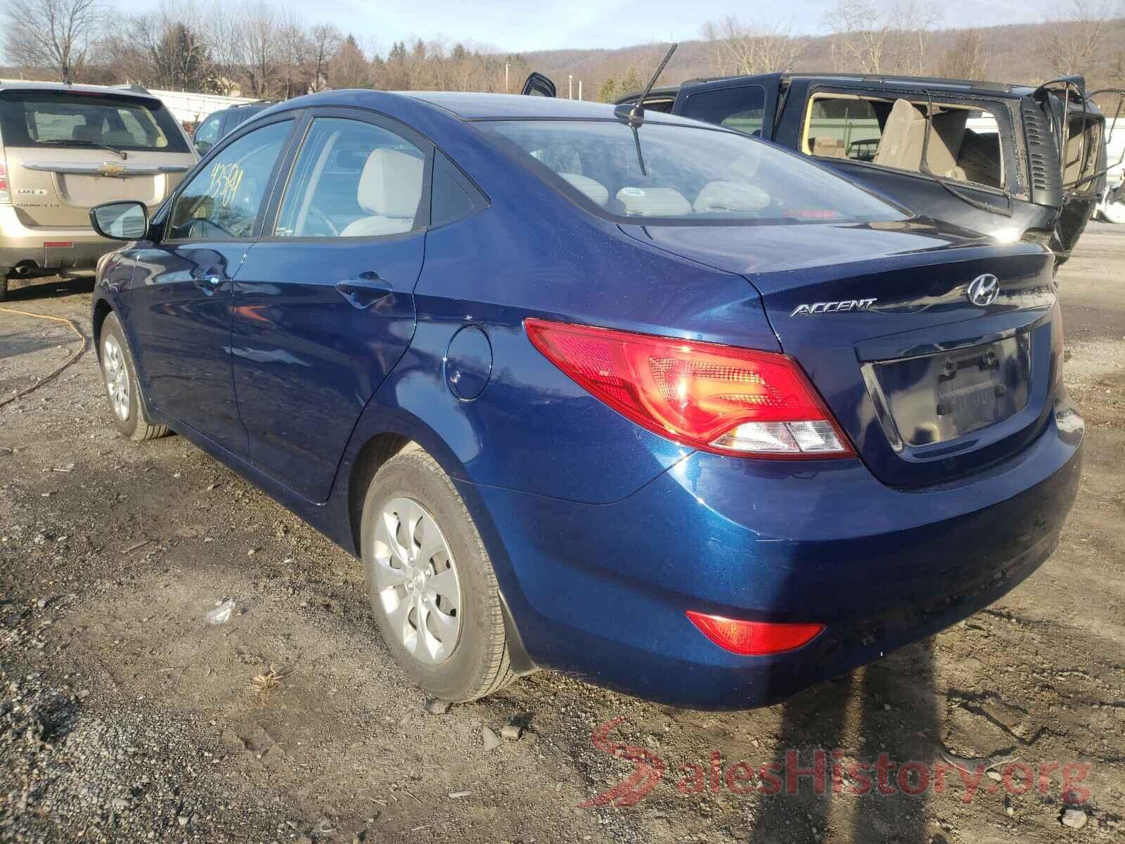 KMHCT4AE4GU078561 2016 HYUNDAI ACCENT