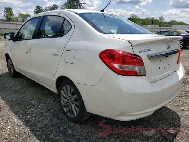 ML32F4FJ0HH002152 2017 MITSUBISHI MIRAGE