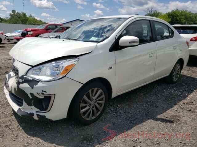 ML32F4FJ0HH002152 2017 MITSUBISHI MIRAGE