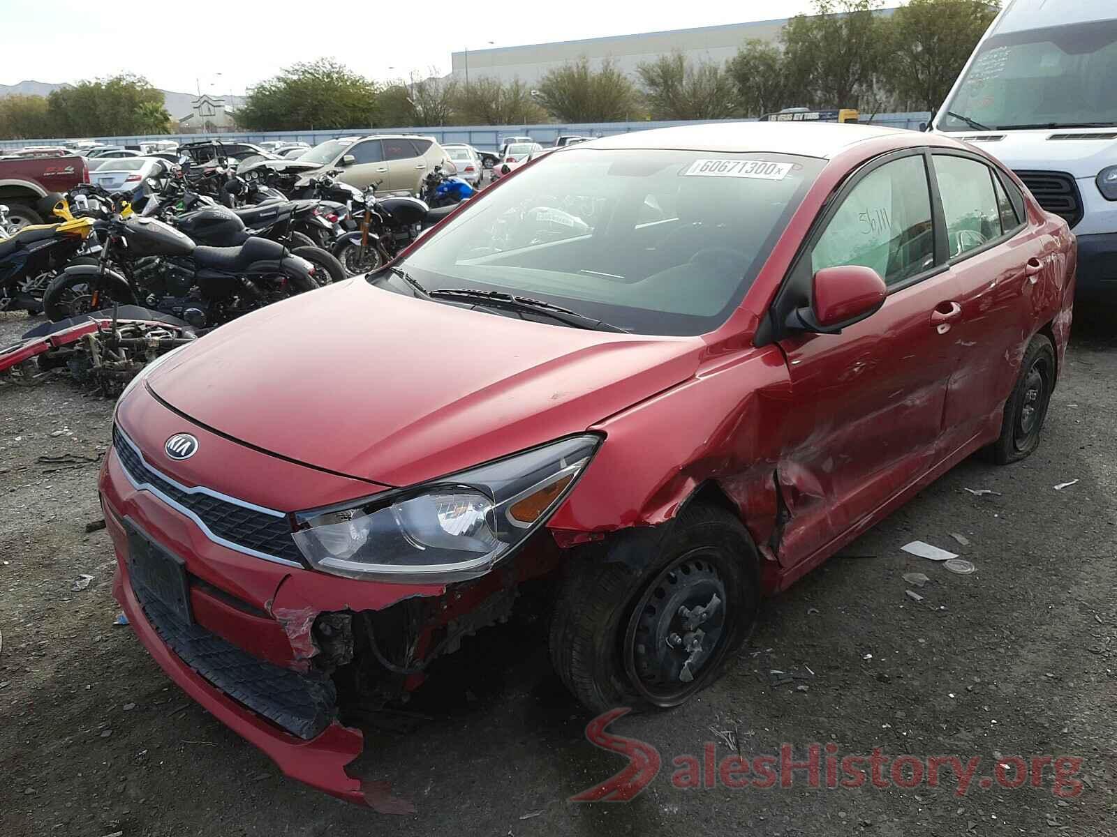 3KPA24AB9KE214081 2019 KIA RIO