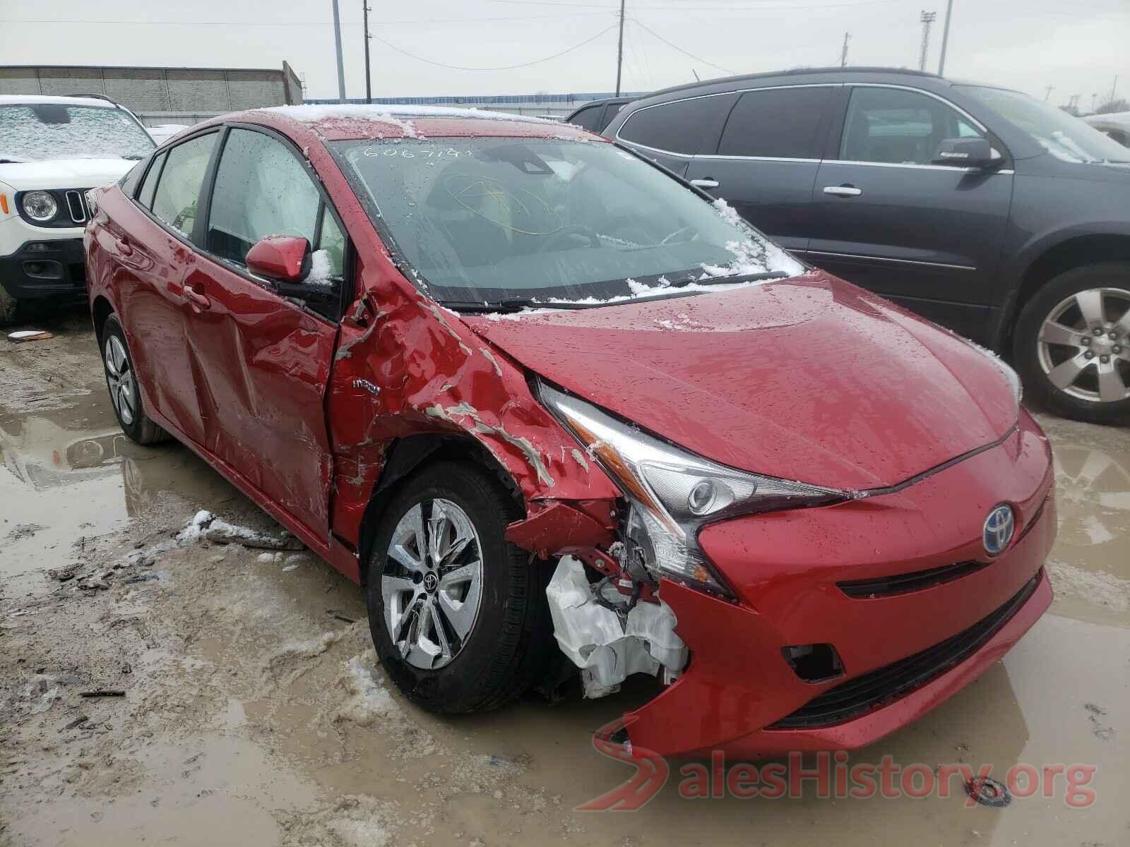 JTDKARFU9G3513891 2016 TOYOTA PRIUS