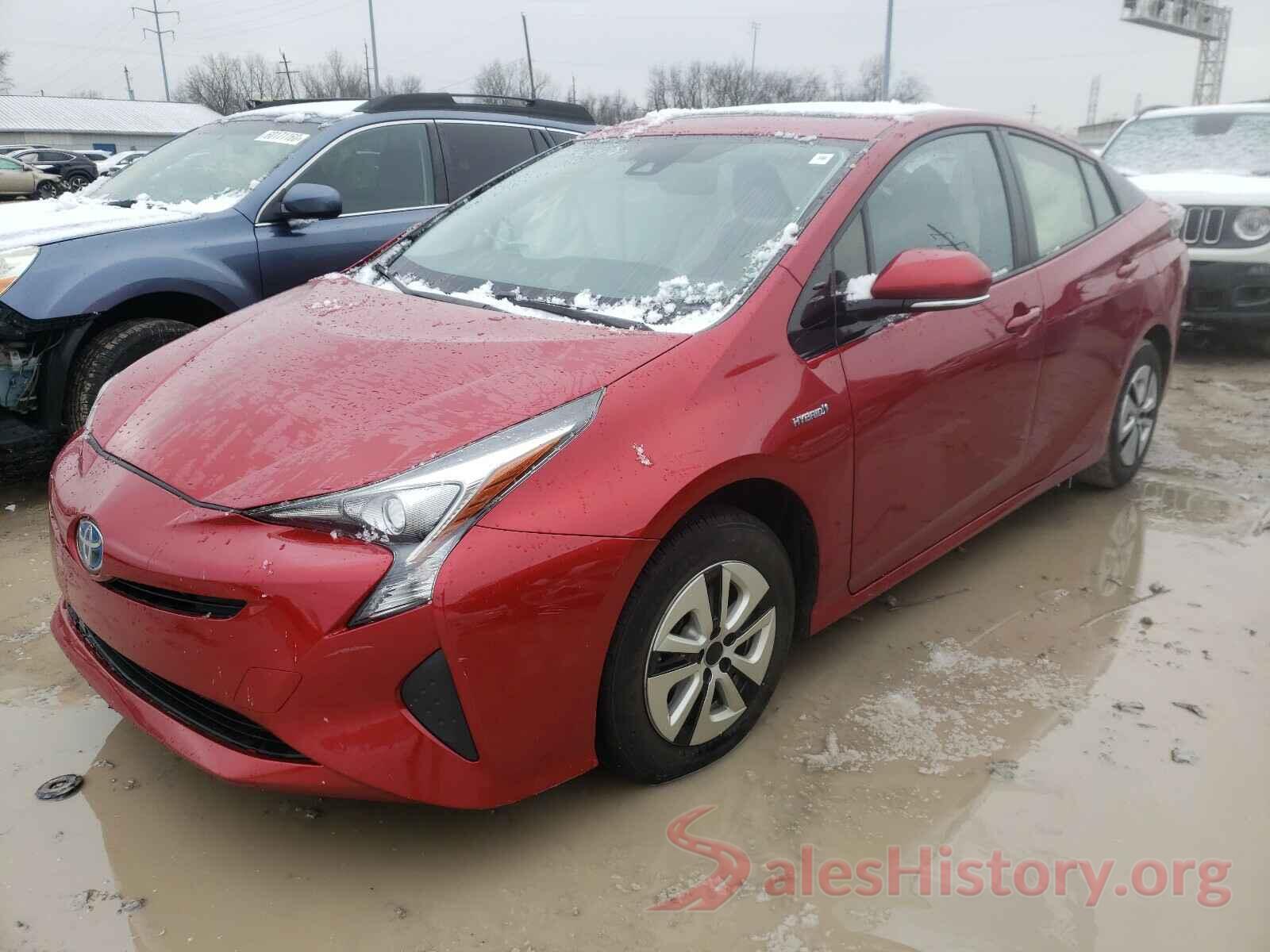 JTDKARFU9G3513891 2016 TOYOTA PRIUS