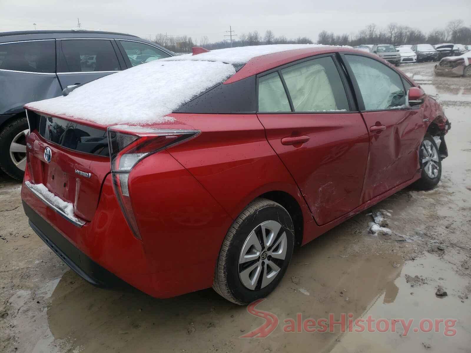 JTDKARFU9G3513891 2016 TOYOTA PRIUS