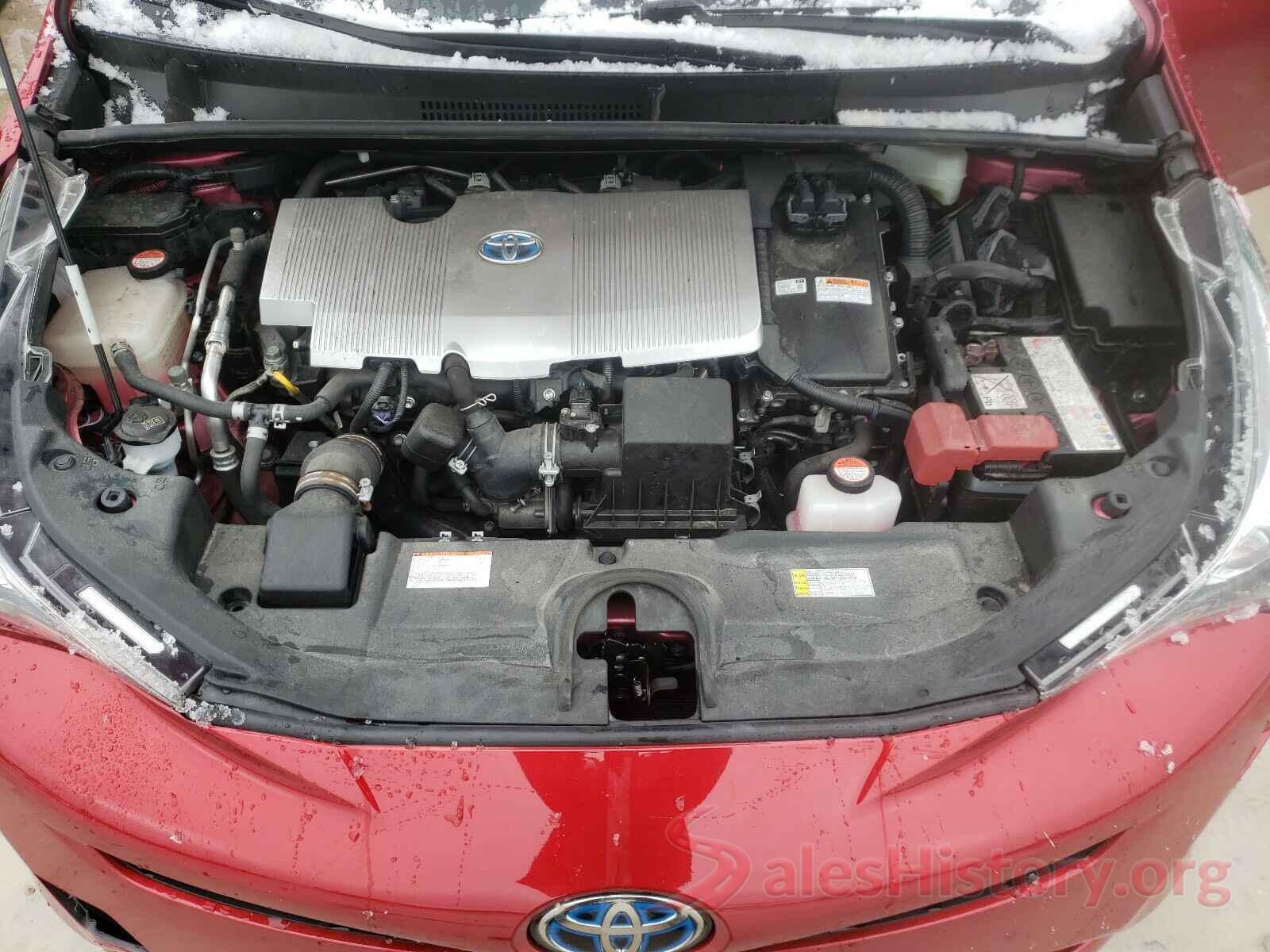 JTDKARFU9G3513891 2016 TOYOTA PRIUS