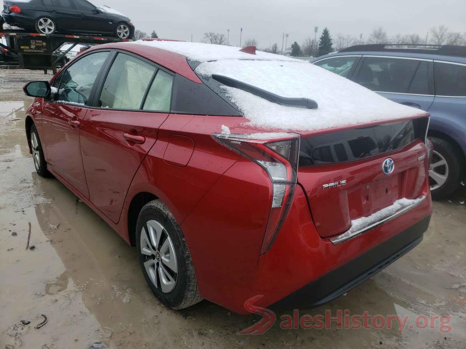 JTDKARFU9G3513891 2016 TOYOTA PRIUS