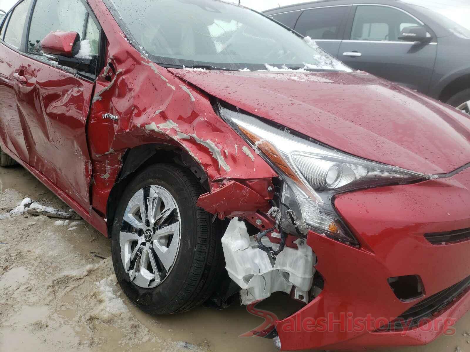 JTDKARFU9G3513891 2016 TOYOTA PRIUS