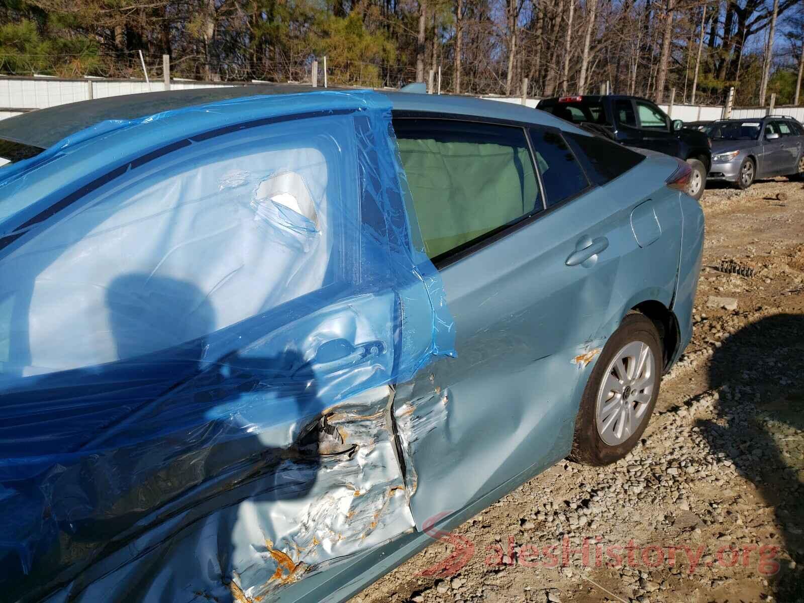 JTDKBRFU3G3522597 2016 TOYOTA PRIUS