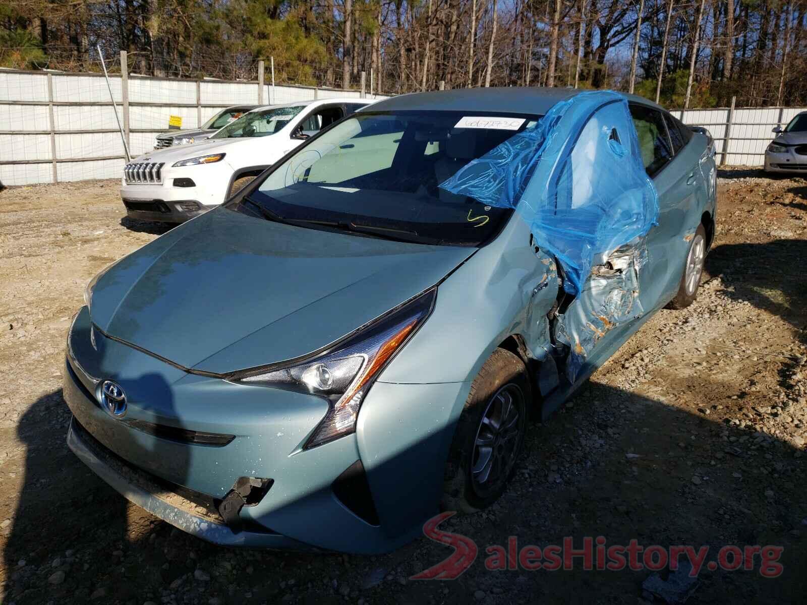 JTDKBRFU3G3522597 2016 TOYOTA PRIUS