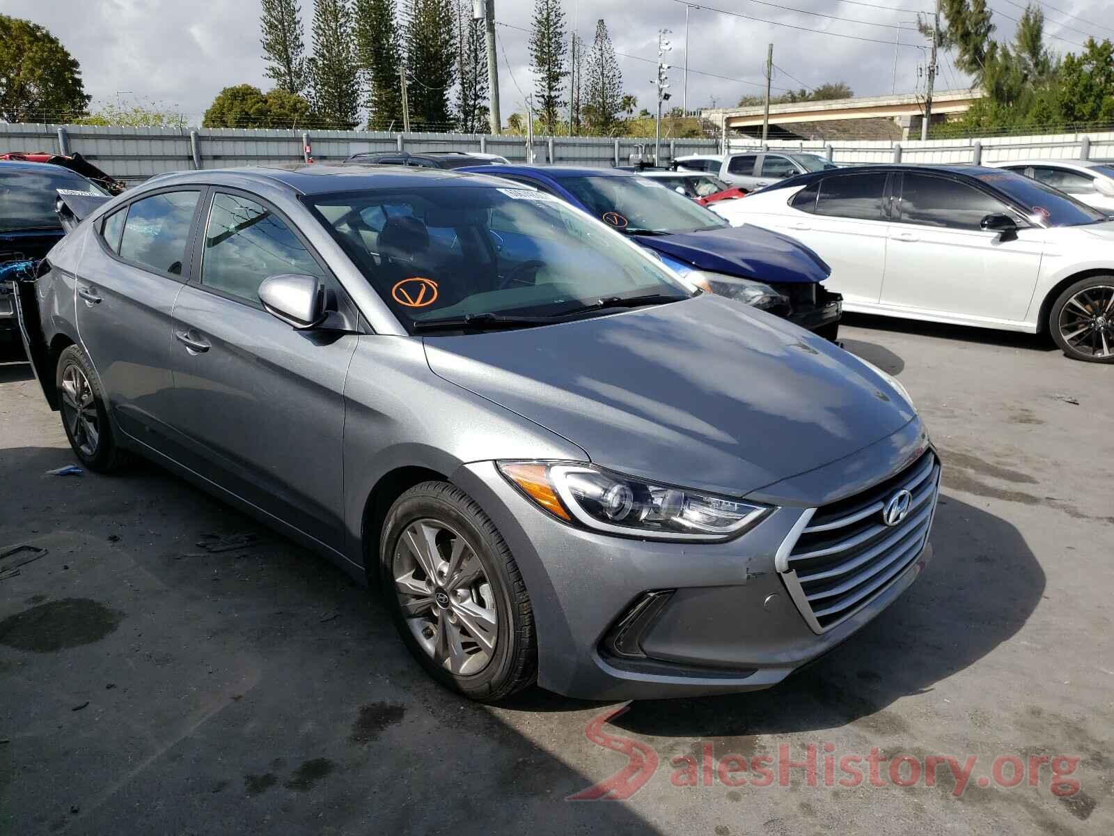 KMHD84LF5JU524607 2018 HYUNDAI ELANTRA