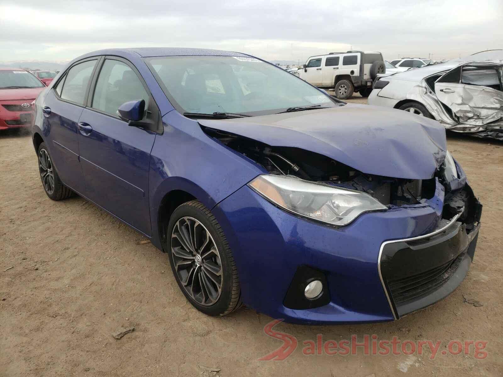 5YFBURHE5GP378669 2016 TOYOTA COROLLA