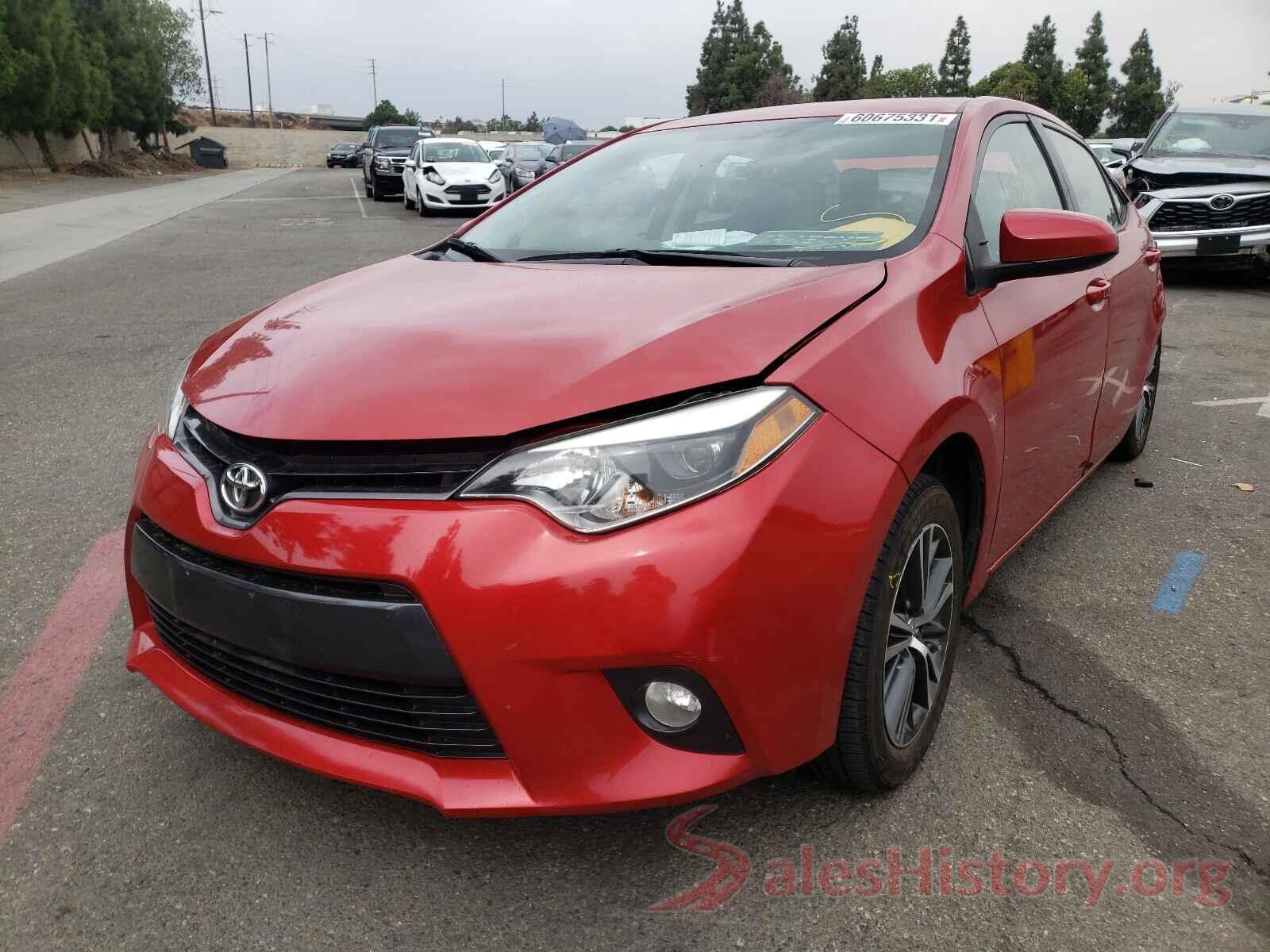 5YFBURHE0GP561736 2016 TOYOTA COROLLA