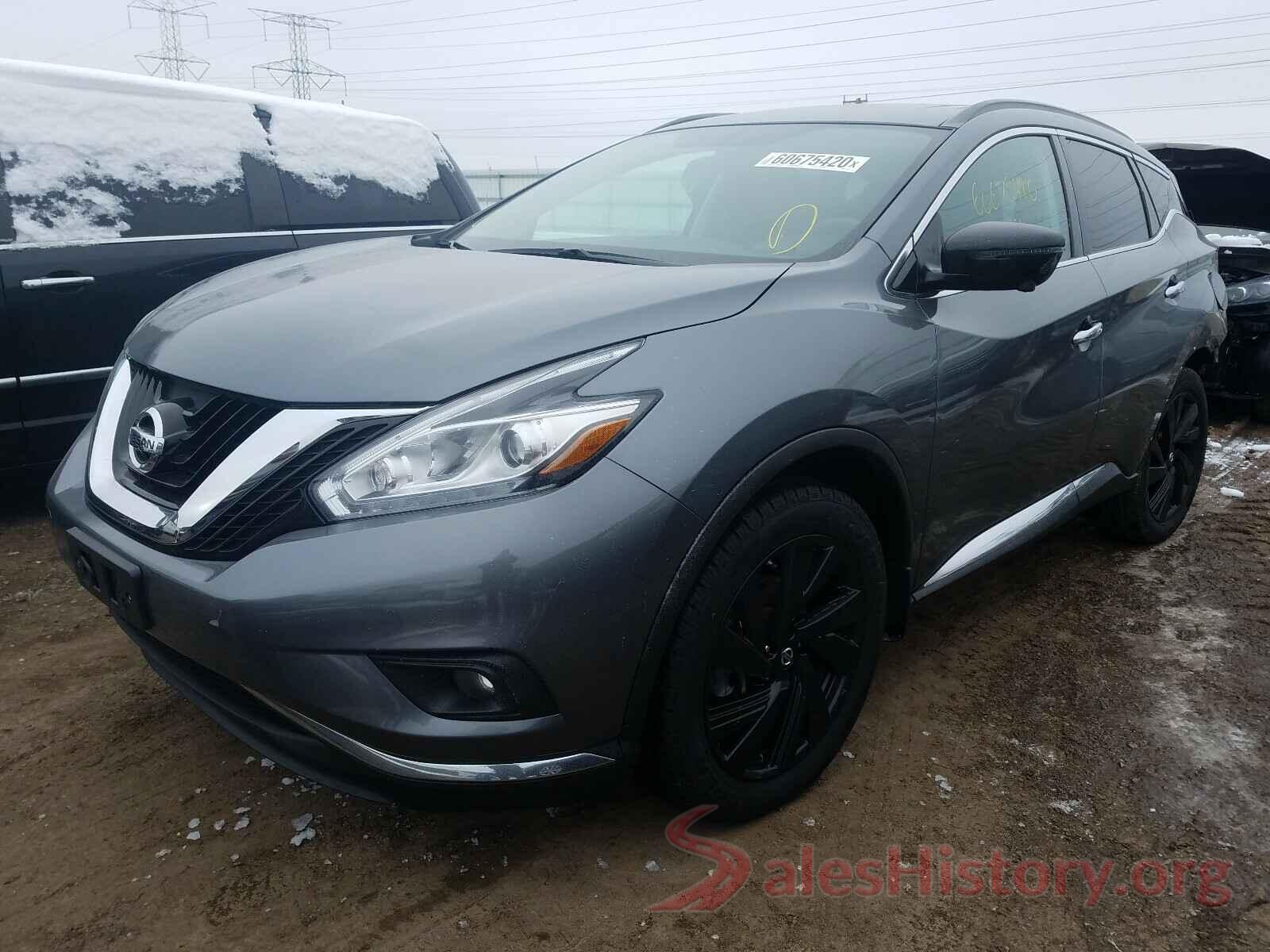 5N1AZ2MH1HN152322 2017 NISSAN MURANO