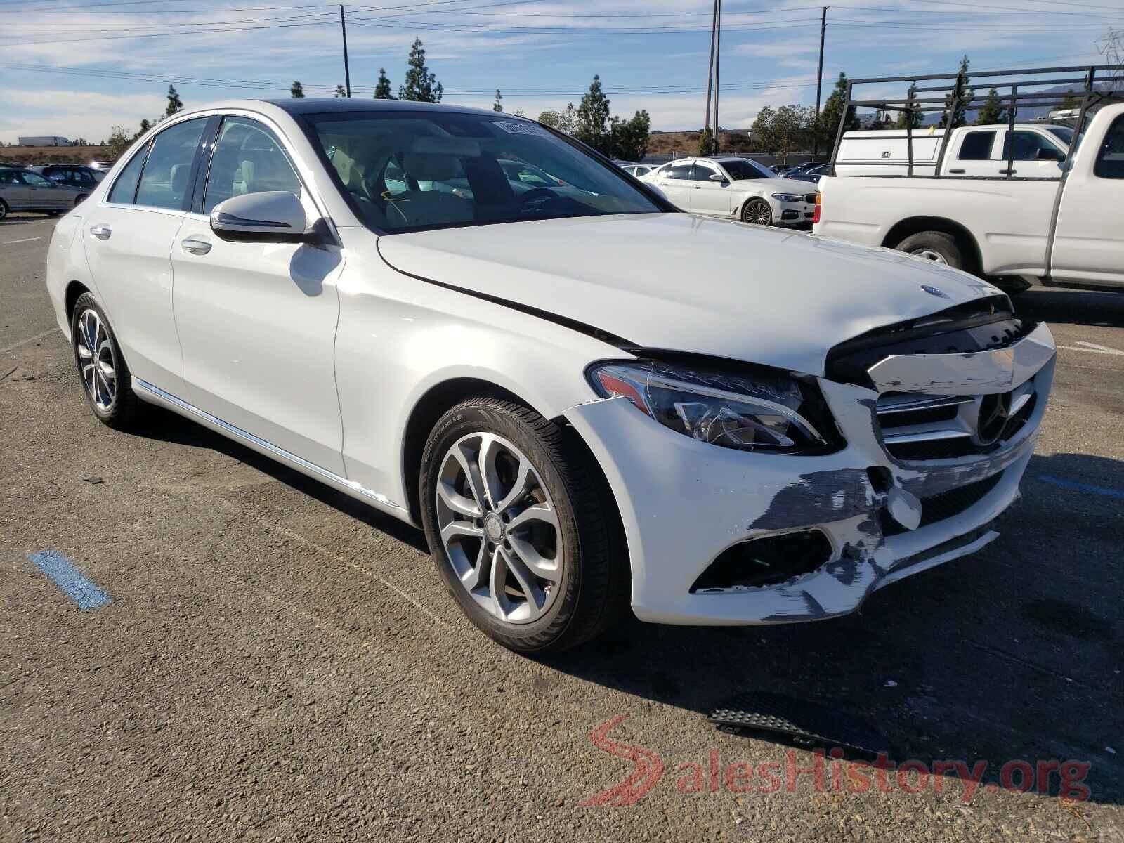 55SWF4JB4GU142040 2016 MERCEDES-BENZ C CLASS