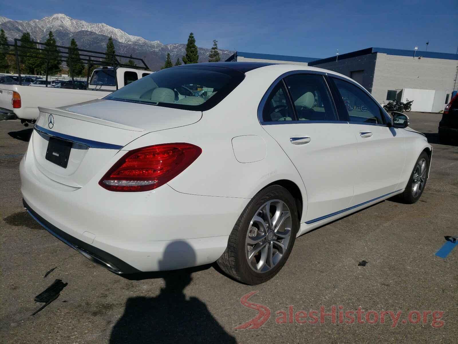 55SWF4JB4GU142040 2016 MERCEDES-BENZ C CLASS