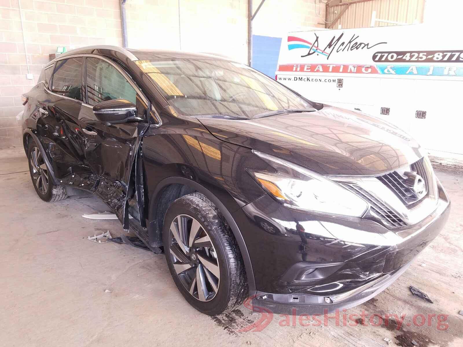 5N1AZ2MG5JN200207 2018 NISSAN MURANO