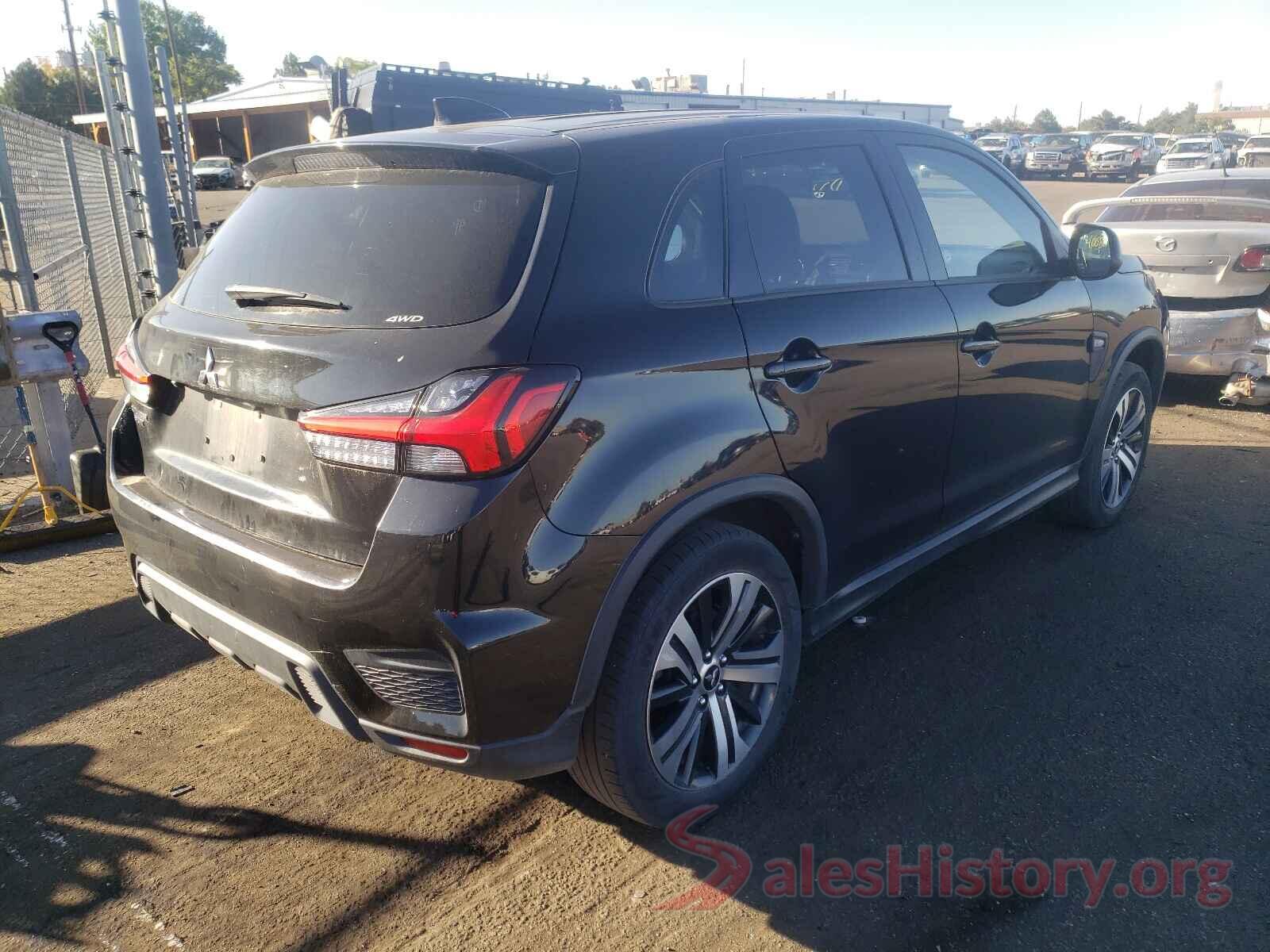 JA4AR3AU3LU016391 2020 MITSUBISHI OUTLANDER