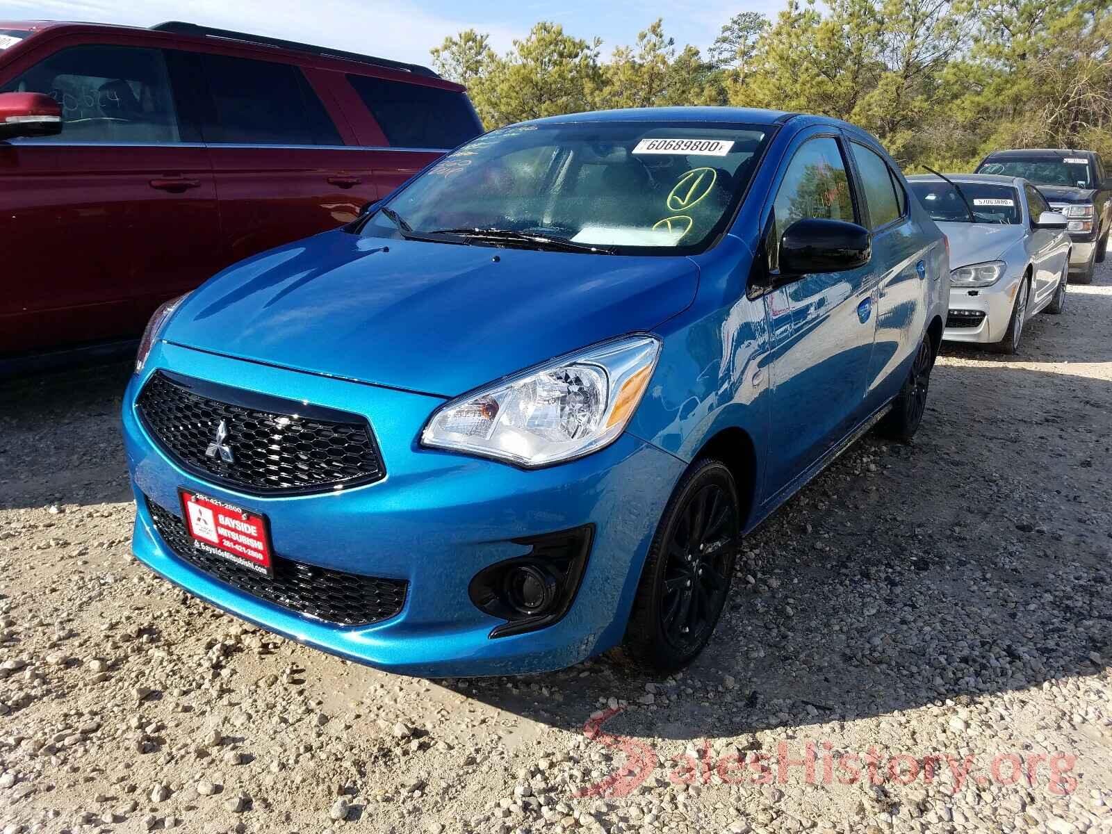 ML32F4FJ1LHF11971 2020 MITSUBISHI MIRAGE