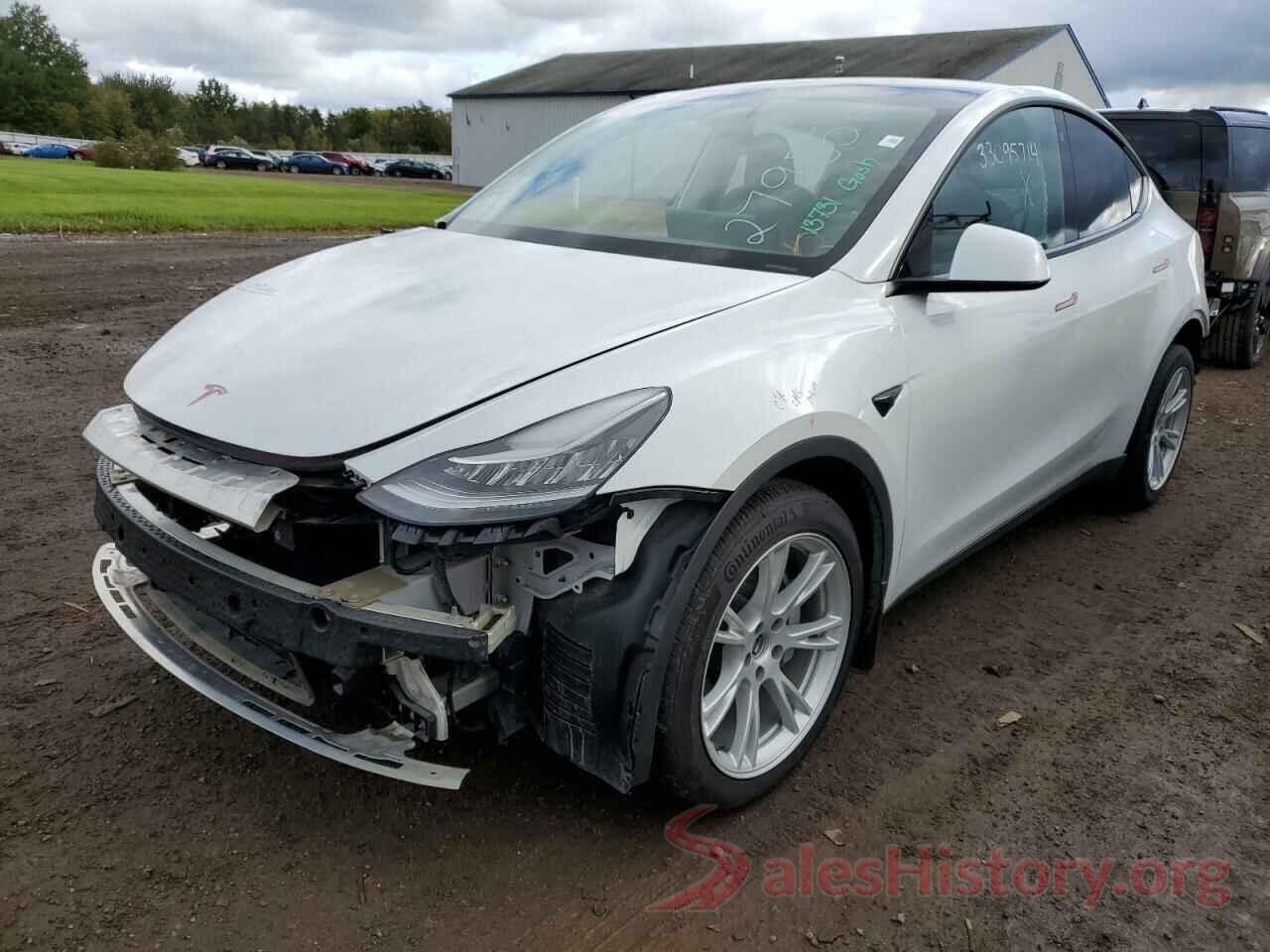 5YJYGDEE8MF279554 2021 TESLA MODEL Y