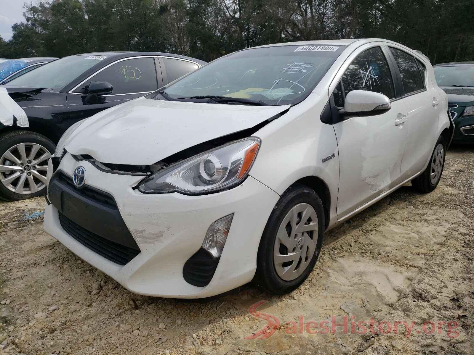 JTDKDTB34G1121740 2016 TOYOTA PRIUS