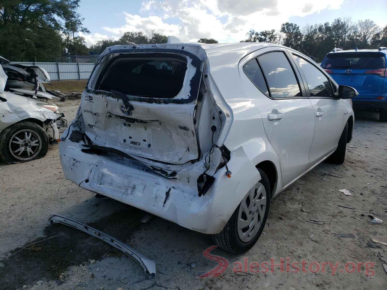 JTDKDTB34G1121740 2016 TOYOTA PRIUS