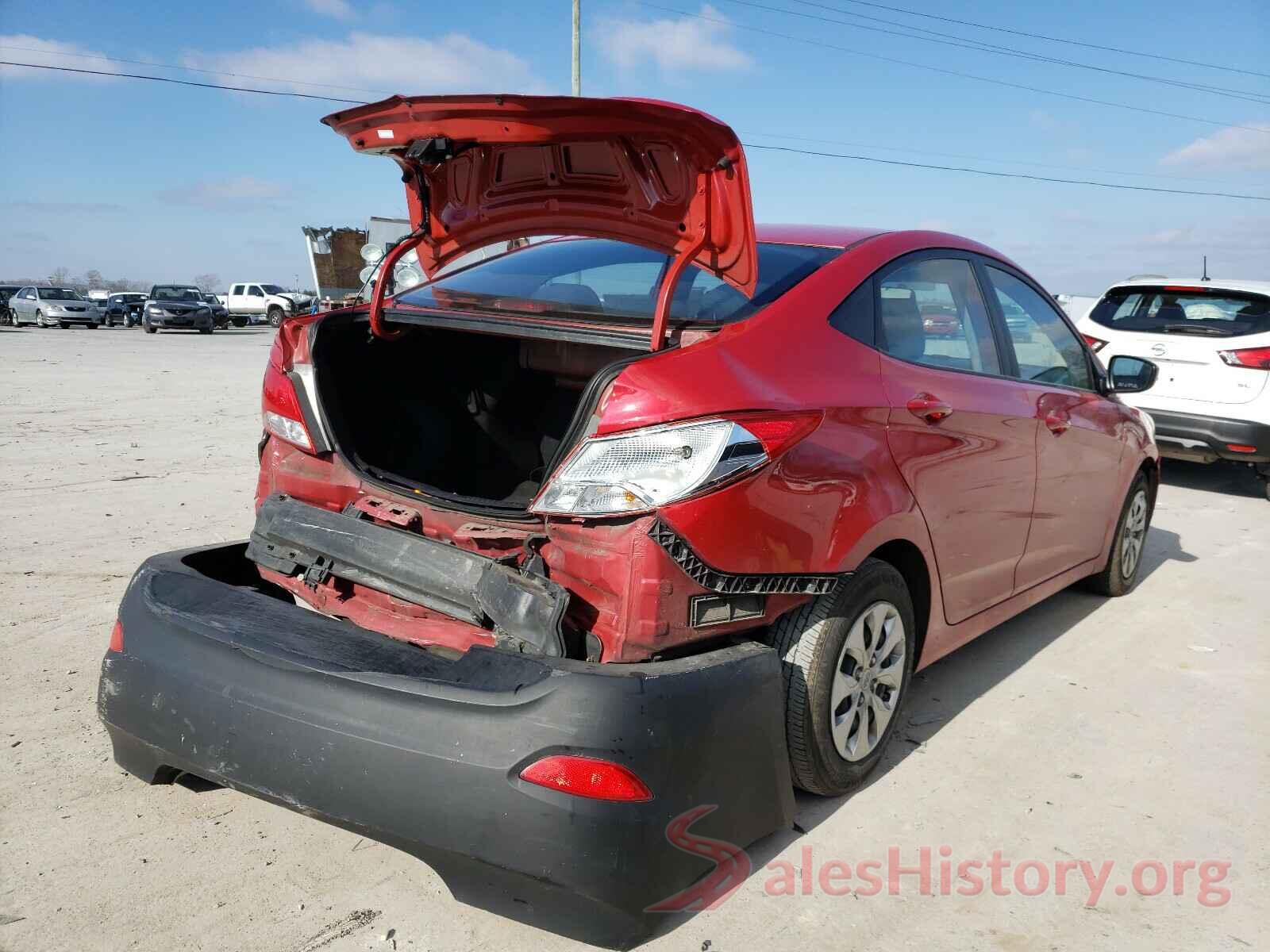 KMHCT4AE0HU196804 2017 HYUNDAI ACCENT