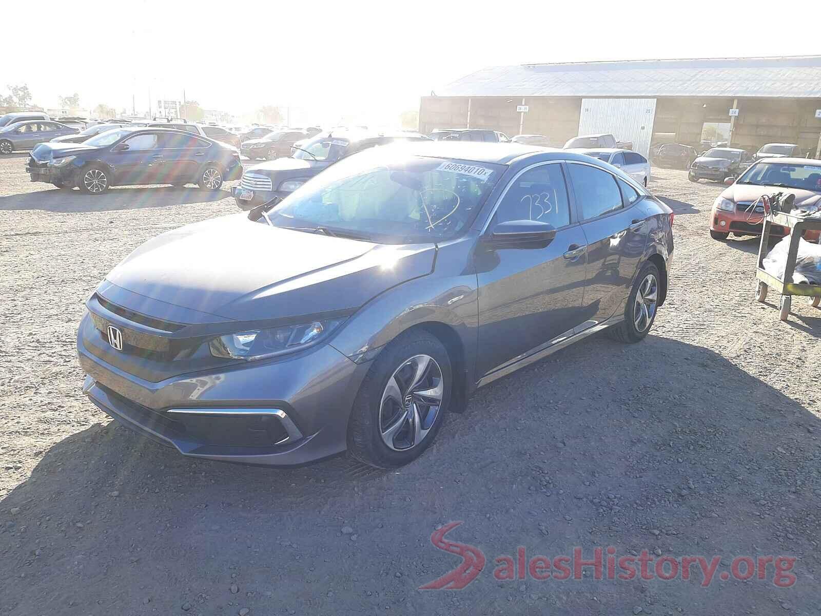 19XFC2F6XLE010121 2020 HONDA CIVIC