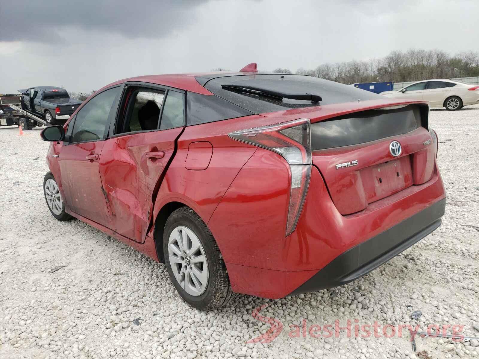 JTDKBRFU4G3501953 2016 TOYOTA PRIUS