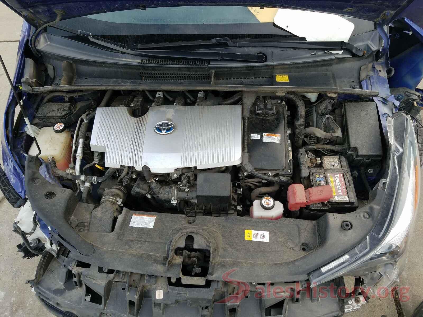 JTDKARFU5G3524208 2016 TOYOTA PRIUS