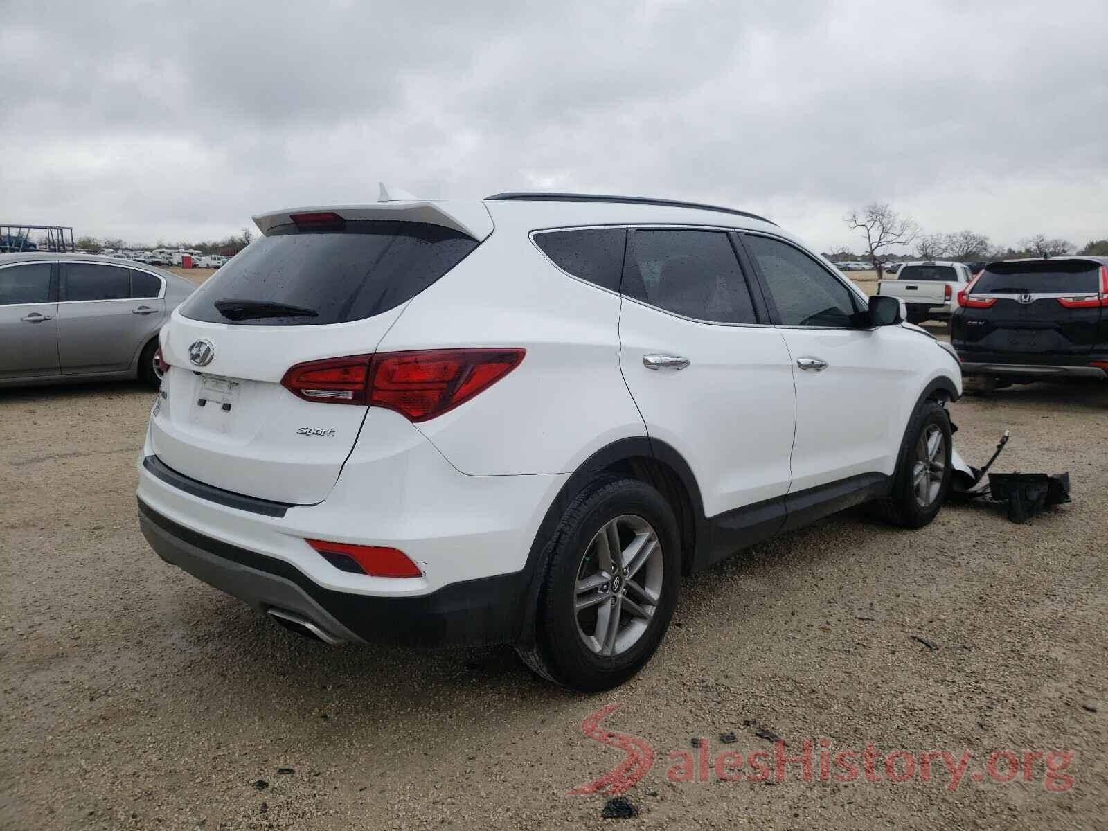 5NMZU3LB1JH100829 2018 HYUNDAI SANTA FE