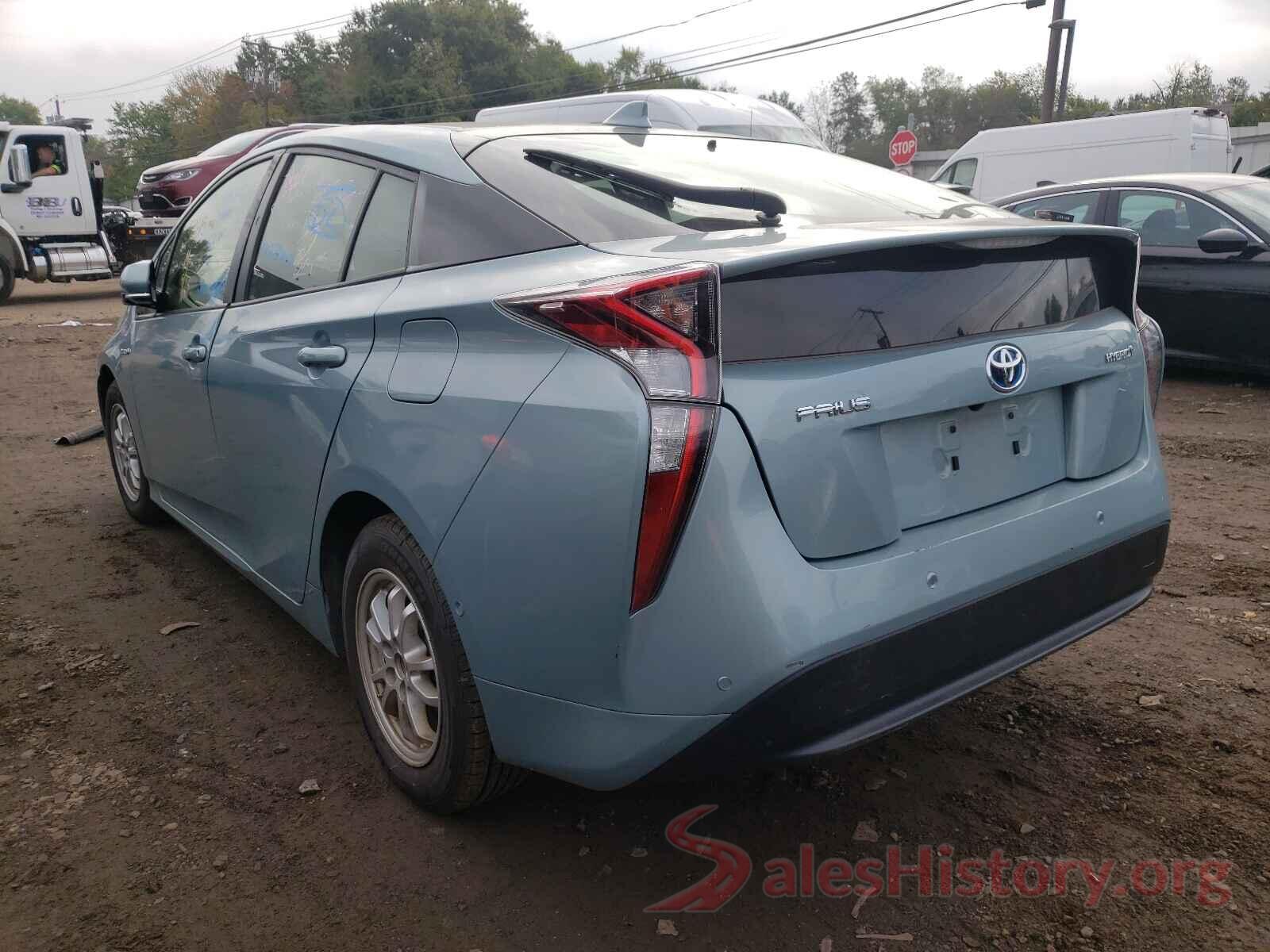 JTDKBRFU9J3064247 2018 TOYOTA PRIUS