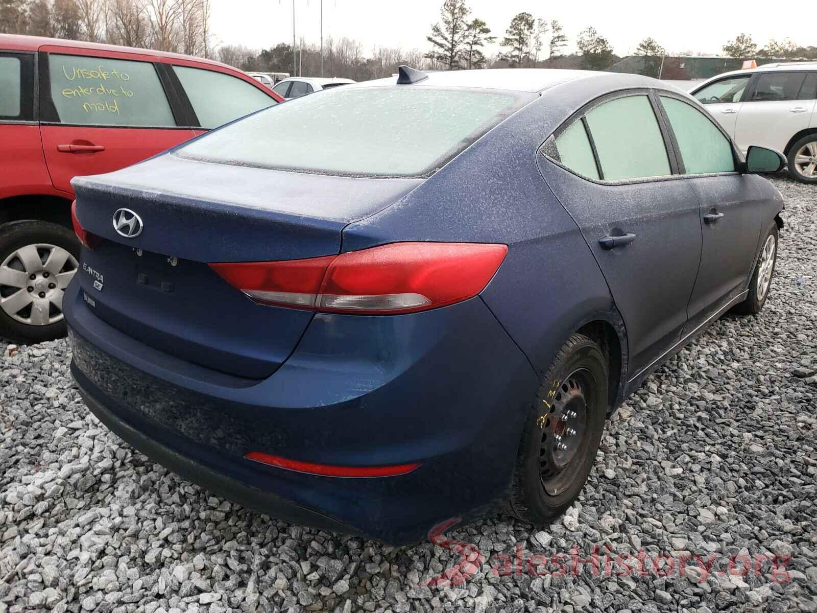 5NPD74LF7HH113804 2017 HYUNDAI ELANTRA