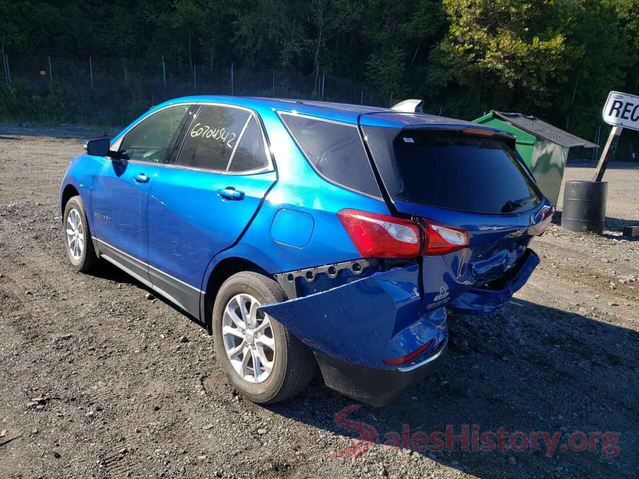 3GNAXUEV6KS543691 2019 CHEVROLET EQUINOX