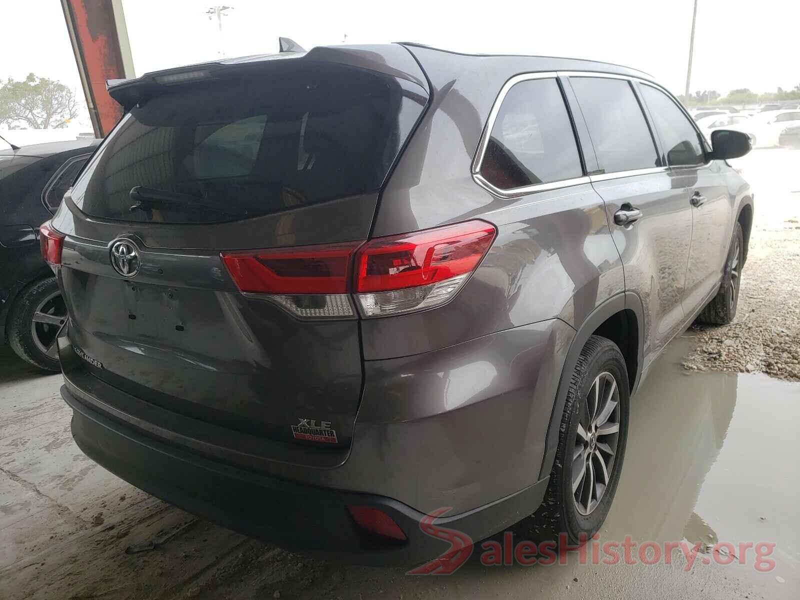 5TDKZRFH4JS288507 2018 TOYOTA HIGHLANDER