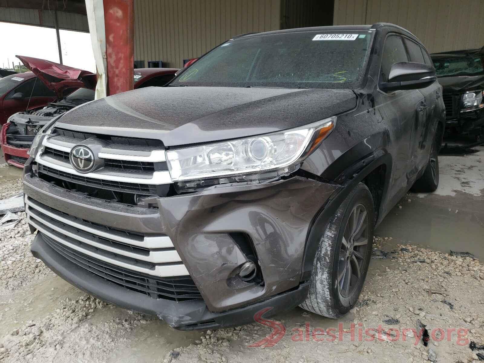 5TDKZRFH4JS288507 2018 TOYOTA HIGHLANDER