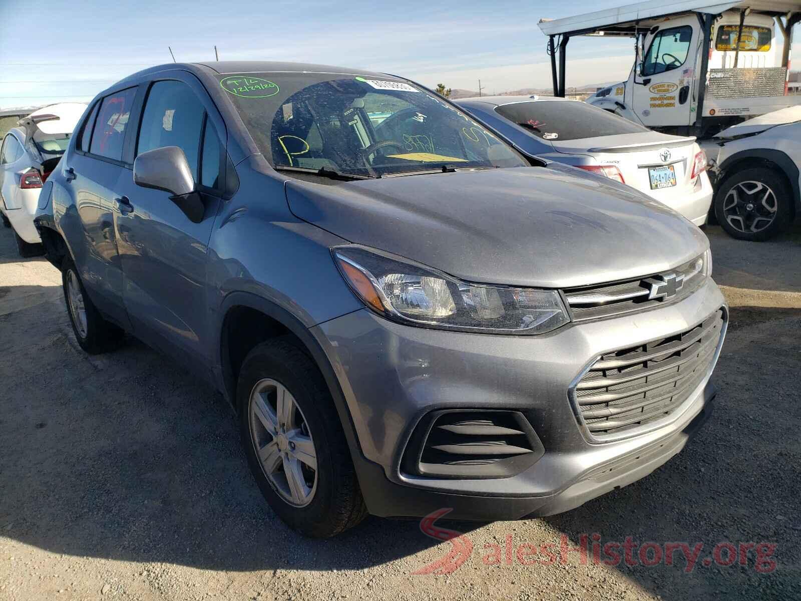 3GNCJNSB0LL134592 2020 CHEVROLET TRAX