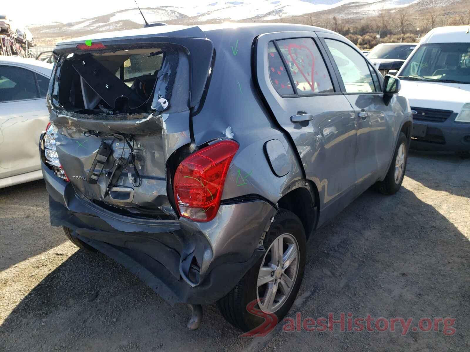 3GNCJNSB0LL134592 2020 CHEVROLET TRAX