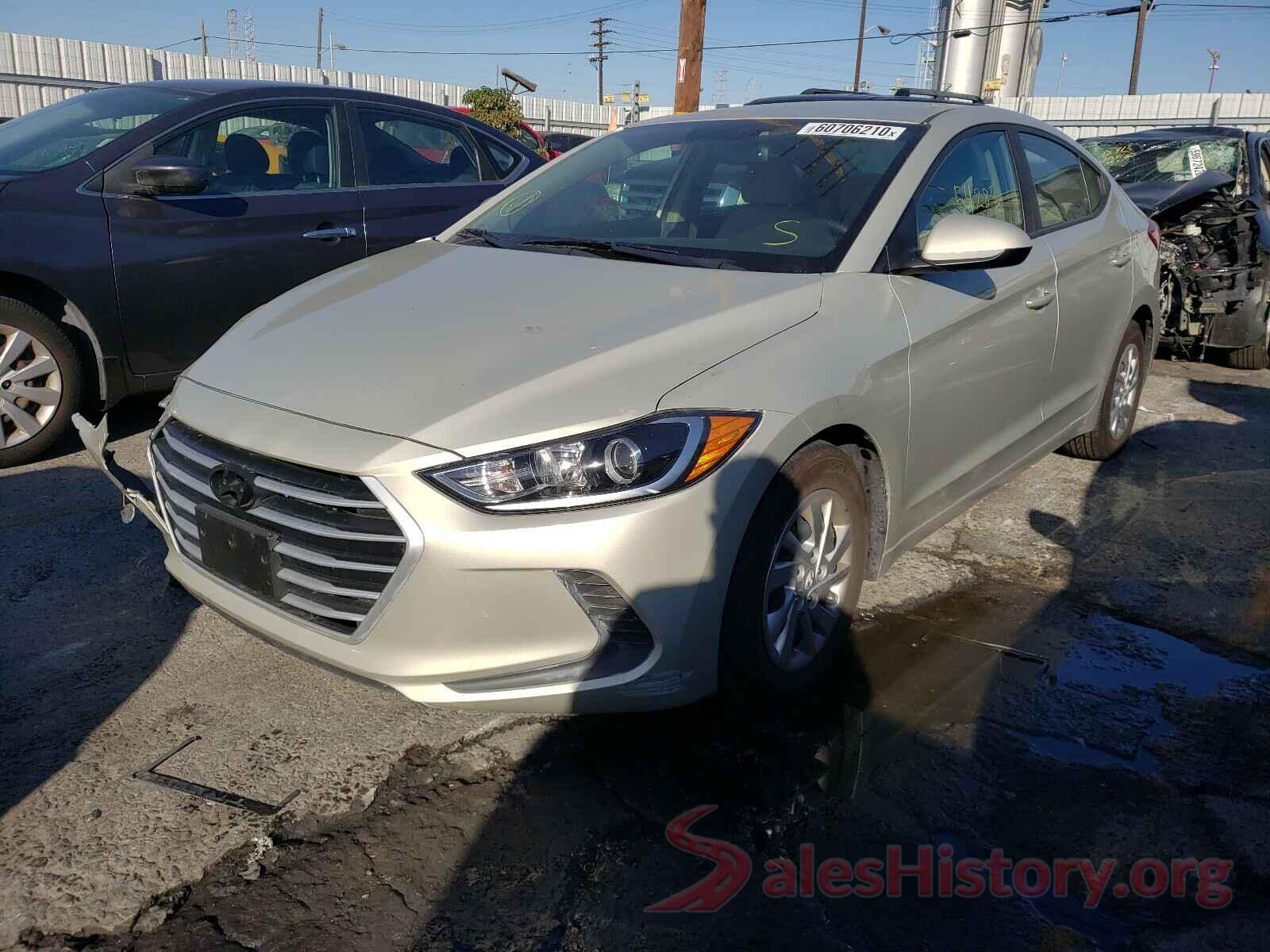 KMHD74LF9HU357374 2017 HYUNDAI ELANTRA