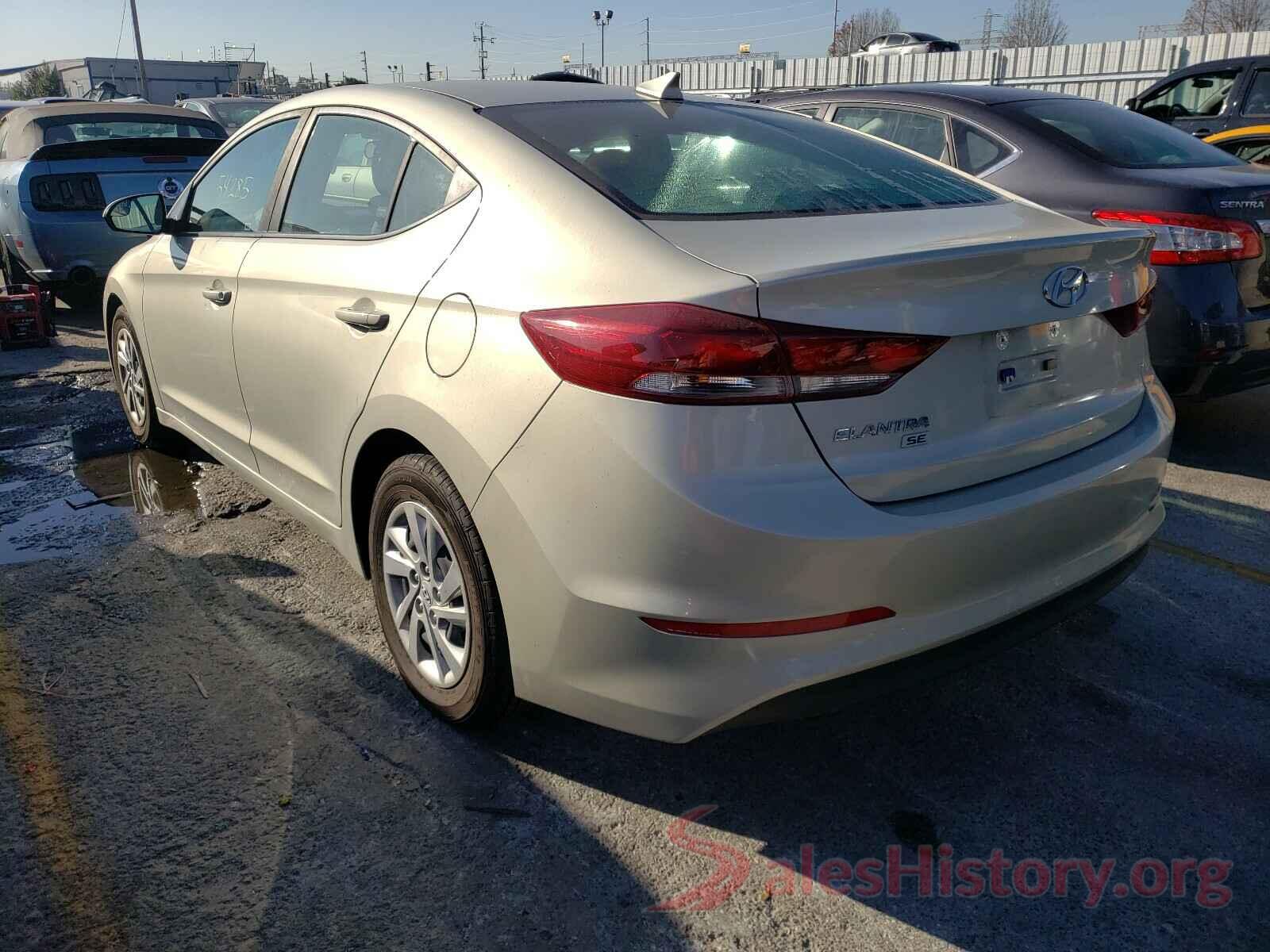 KMHD74LF9HU357374 2017 HYUNDAI ELANTRA