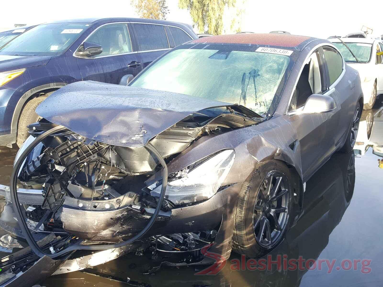 5YJ3E1EB9JF186252 2018 TESLA MODEL 3