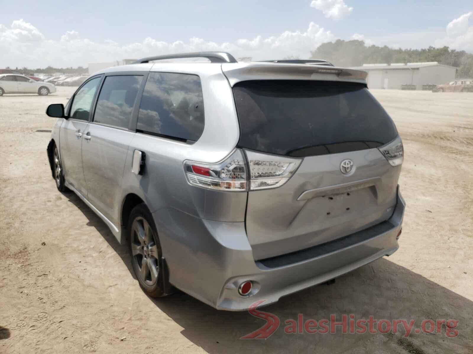 5TDXZ3DC3HS829230 2017 TOYOTA SIENNA