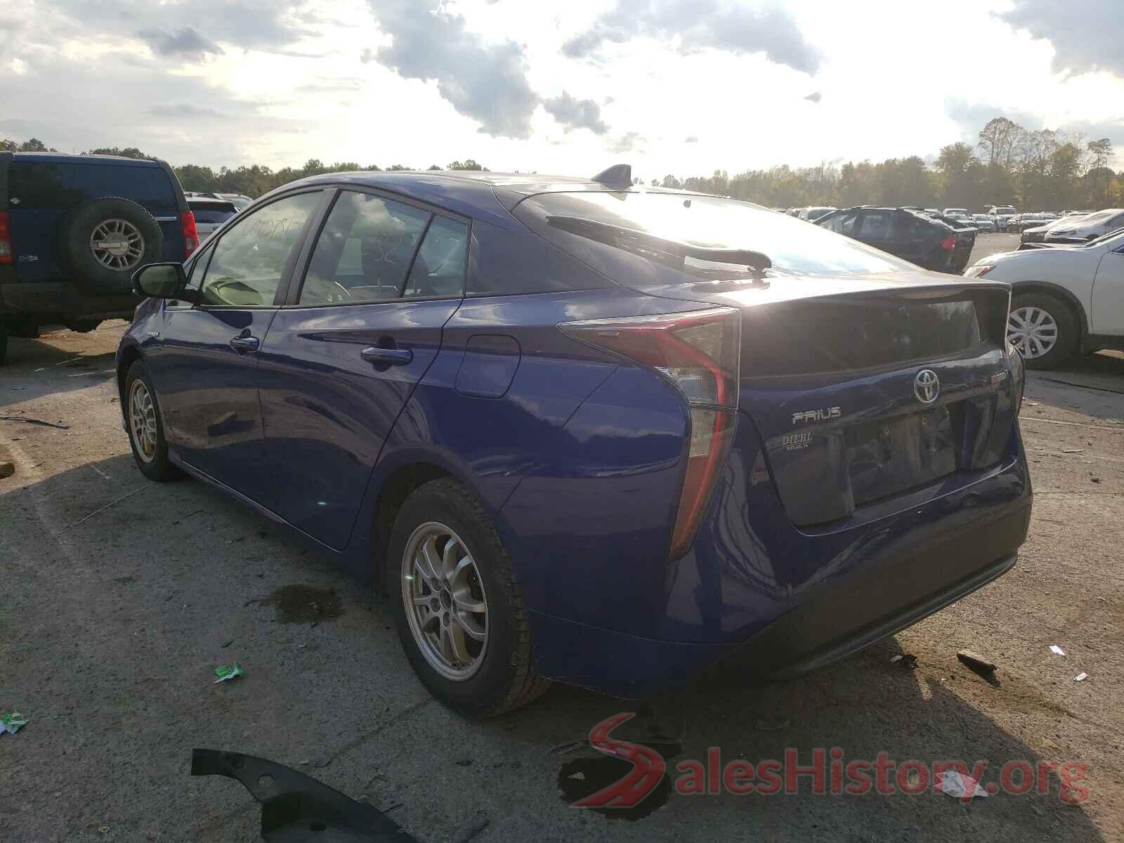 JTDKARFU4G3513099 2016 TOYOTA PRIUS