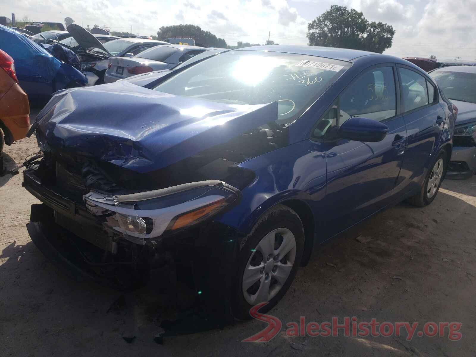 3KPFK4A7XHE014269 2017 KIA FORTE