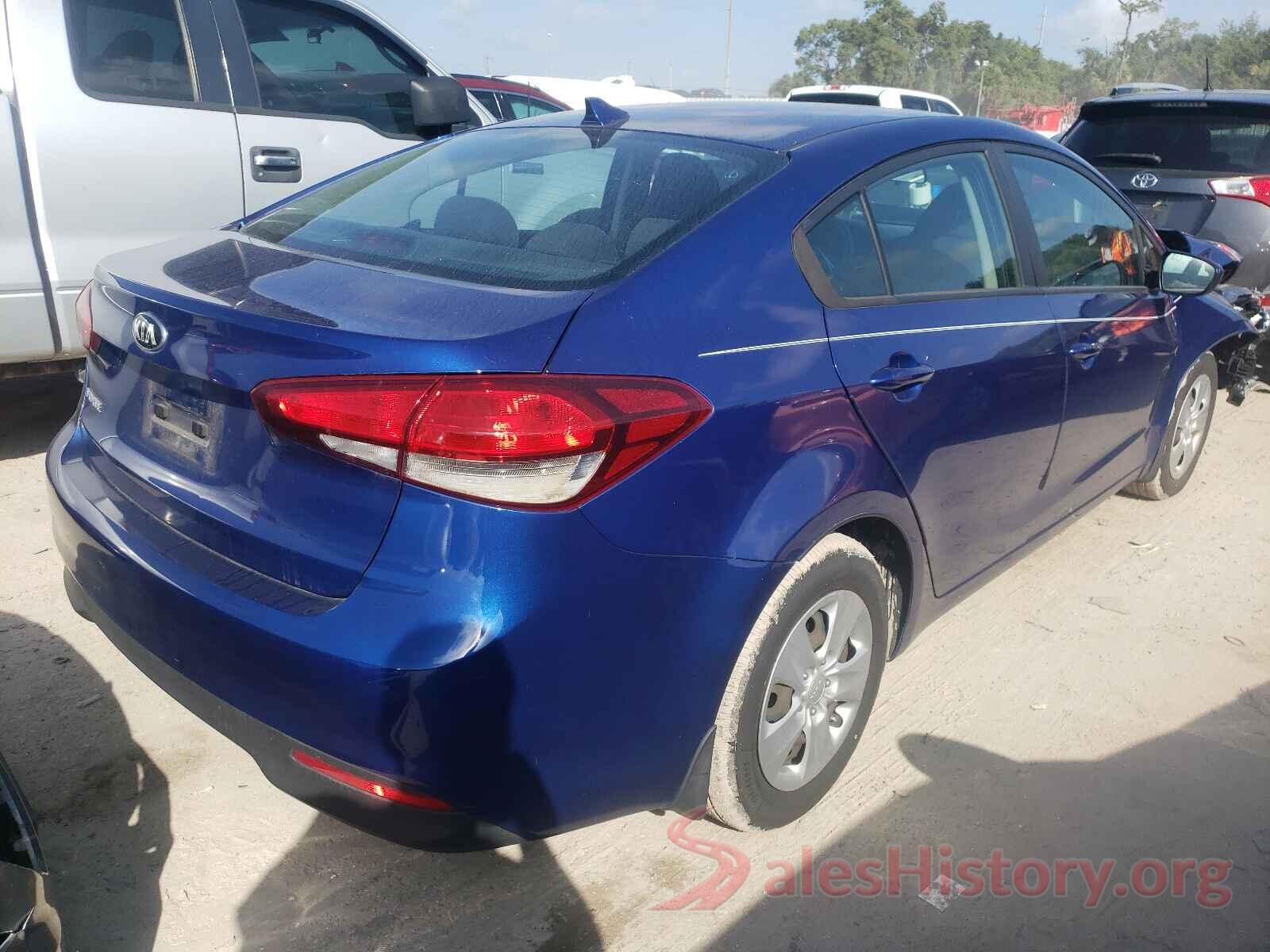 3KPFK4A7XHE014269 2017 KIA FORTE