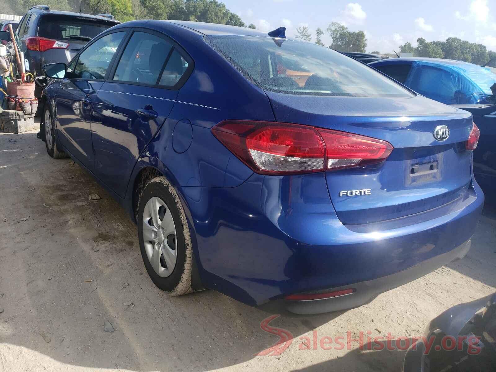 3KPFK4A7XHE014269 2017 KIA FORTE