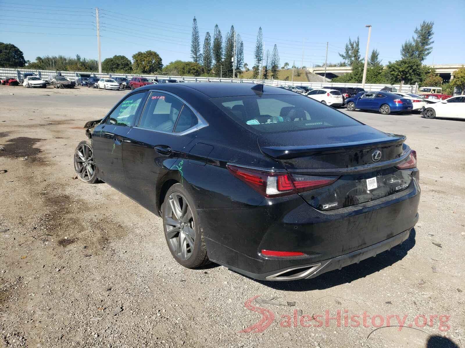 58ABZ1B18KU015341 2019 LEXUS ES350