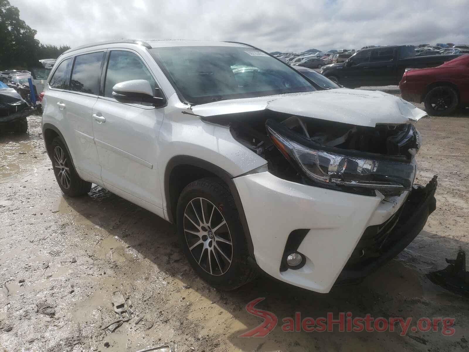 5TDKZRFH3HS198484 2017 TOYOTA HIGHLANDER