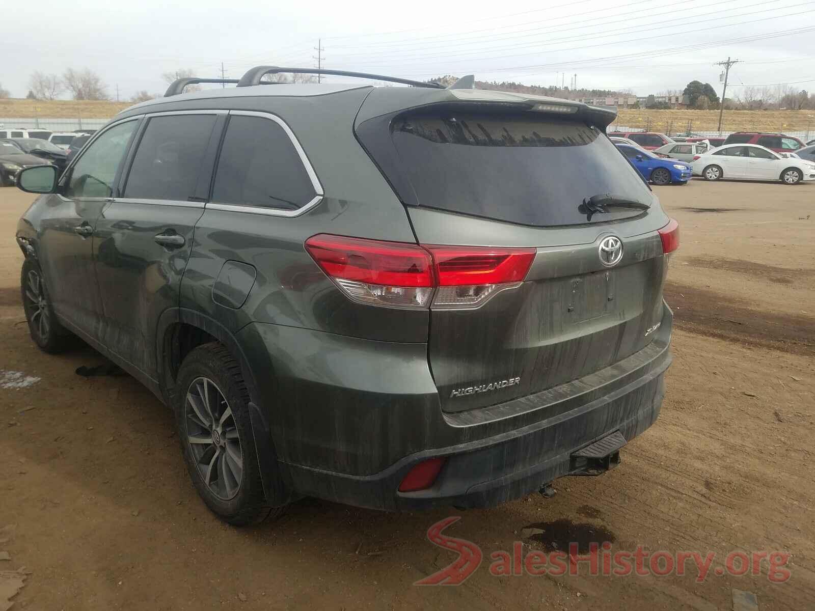 5TDJZRFH0JS881177 2018 TOYOTA HIGHLANDER